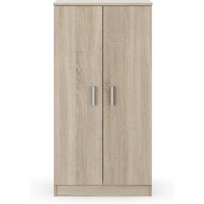 Pegane armoire à chaussures - bois clair - Publicité Pegane armoire à chaussures - bois clair - Publicité