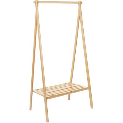 Mendler Porte-manteaux Pliant en Bambou - Garde-robe - Publicité Mendler Porte-manteaux Pliant en Bambou - Garde-robe - Publicité