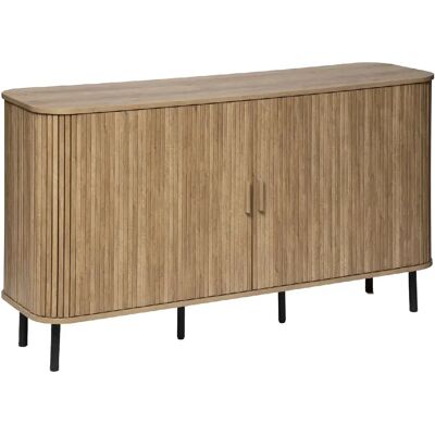 ATMOSPHERA Buffet 2 portes Colva en bois - Marron - Publicité ATMOSPHERA Buffet 2 portes Colva en bois - Marron - Publicité