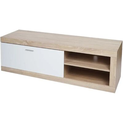 Décoshop26 - 040007853 - 43x140x41 cm - MDF - Meuble TV - Publicité Décoshop26 - 040007853 - 43x140x41 cm - MDF - Meuble TV - Publicité