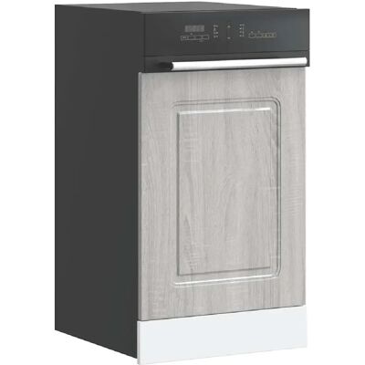 vidaXL Panneau Lave-vaisselle Sonoma Gris - Publicité vidaXL Panneau Lave-vaisselle Sonoma Gris - Publicité