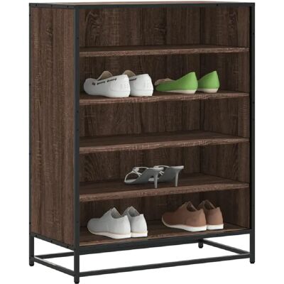 VidaXL Meuble à chaussures - Chêne marron - Publicité VidaXL Meuble à chaussures - Chêne marron - Publicité