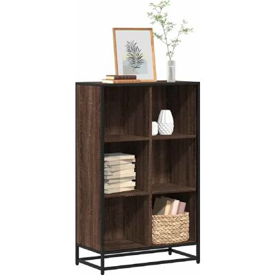 VidaXL Bibliothèque chêne marron 65,5x33x107,5 cm - Publicité VidaXL Bibliothèque chêne marron 65,5x33x107,5 cm - Publicité