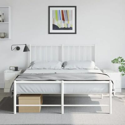 vidaXL Tables de chevet avec compartiment - Blanc - Publicité vidaXL Tables de chevet avec compartiment - Blanc - Publicité