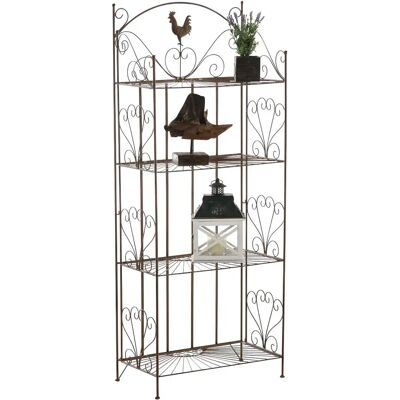 Decoshop26 Étagère pour plantes - Marron - Publicité Decoshop26 Étagère pour plantes - Marron - Publicité