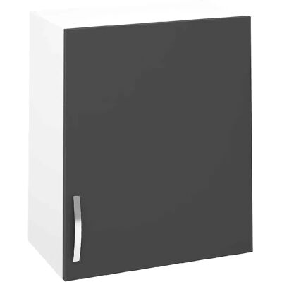 Pegane Meuble haut de cuisine avec porte Gris - 70x60x33 cm - Publicité Pegane Meuble haut de cuisine avec porte Gris - 70x60x33 cm - Publicité