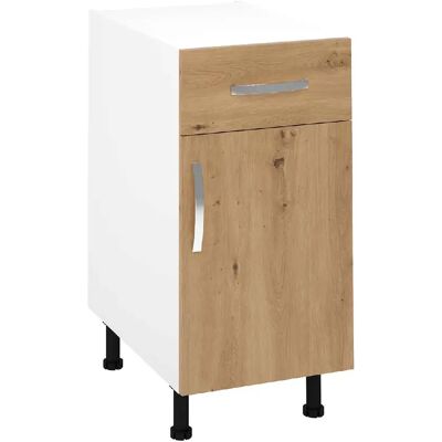 pegane Meuble armoire de cuisine - Chêne Albar - Publicité pegane Meuble armoire de cuisine - Chêne Albar - Publicité