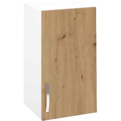 Pegane Meuble haut de cuisine avec porte Chêne Albar - 70x40x33 cm - Publicité Pegane Meuble haut de cuisine avec porte Chêne Albar - 70x40x33 cm - Publicité