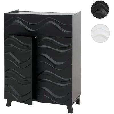Mendler Commode design - Noir - Publicité Mendler Commode design - Noir - Publicité