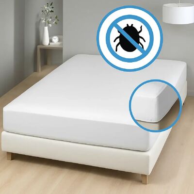 Mortreux Protège Matelas PVC Anti-acariens 180x200 - 5699 - Publicité Mortreux Protège Matelas PVC Anti-acariens 180x200 - 5699 - Publicité