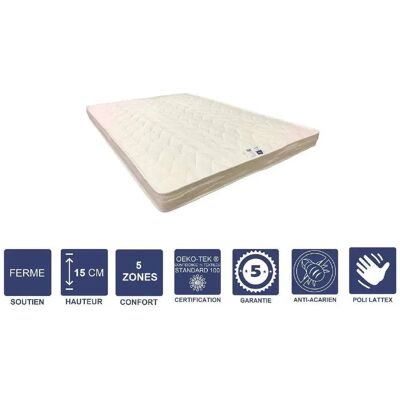 VITALIT Literie Julien Matelas Mousse - 100x200 cm - Publicité VITALIT Literie Julien Matelas Mousse - 100x200 cm - Publicité