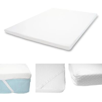 Mendler HWC-E63 Surmatelas 180x200 - Publicité Mendler HWC-E63 Surmatelas 180x200 - Publicité