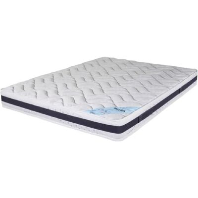 Matelas MELIARE 140x190x20cm en Mousse Ventilée - Lit - Publicité Matelas MELIARE 140x190x20cm en Mousse Ventilée - Lit - Publicité