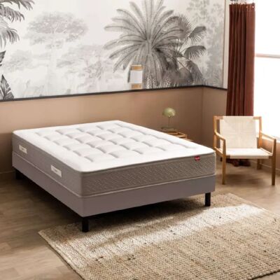 Epeda Le Majestueux - Ensemble matelas + sommier 160x190 - Publicité Epeda Le Majestueux - Ensemble matelas + sommier 160x190 - Publicité