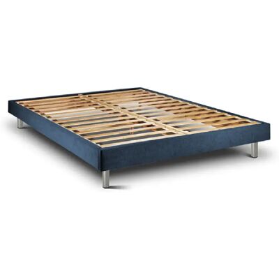 Cadre de Lit Tribu Ocean 190 x 140 cm Hauteur 30 cm Indream - Publicité Cadre de Lit Tribu Ocean 190 x 140 cm Hauteur 30 cm Indream - Publicité