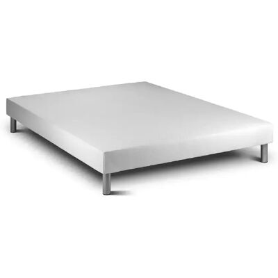Sommier en Bois 15 Blanc 200 x 100 cm Hauteur 30 cm Indream - Publicité Sommier en Bois 15 Blanc 200 x 100 cm Hauteur 30 cm Indream - Publicité