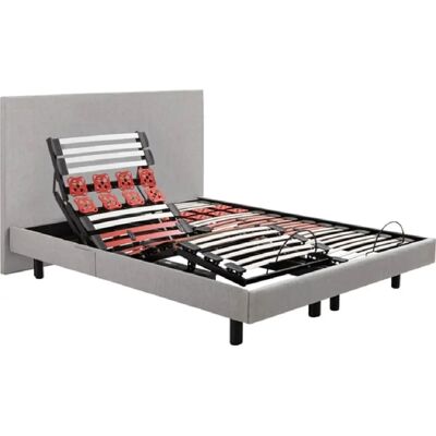 EPEDA Escapade Relax - Sommier 2x90x200 cm Gris Clair - Publicité EPEDA Escapade Relax - Sommier 2x90x200 cm Gris Clair - Publicité