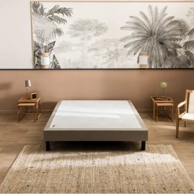 Sommier Epeda CONFORT MEDIUM DECO NATURE 80x200 - Publicité Sommier Epeda CONFORT MEDIUM DECO NATURE 80x200 - Publicité