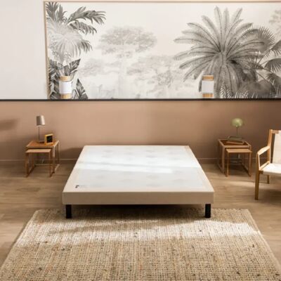 EPEDA - CONFORT FERME NATURE 90x200 - 90x200 - Chenillé Lin - Bed base - Publicité EPEDA - CONFORT FERME NATURE 90x200 - 90x200 - Chenillé Lin - Bed base - Publicité