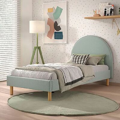 Lit Moon VIPACK - Vert, 90x200cm, avec sommier, style scandinave moderne - Publicité Lit Moon VIPACK - Vert, 90x200cm, avec sommier, style scandinave moderne - Publicité