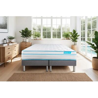 BODYCARE BODYZONE+ 180x200 Matelas à ressorts ensachés - Réversible été/hiver - Publicité BODYCARE BODYZONE+ 180x200 Matelas à ressorts ensachés - Réversible été/hiver - Publicité