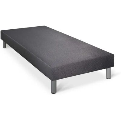 Bodycare Sommier tapissier 90x190 - Gris - Publicité Bodycare Sommier tapissier 90x190 - Gris - Publicité