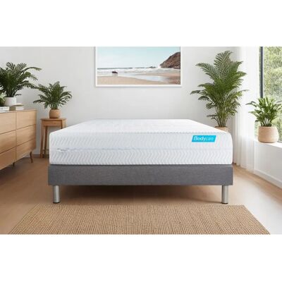 Bodycare BIOC140190 - Matelas à Mémoire de Forme 140x190cm - Blanc - 26cm d'Épaisseur - 2 Places - Publicité Bodycare BIOC140190 - Matelas à Mémoire de Forme 140x190cm - Blanc - 26cm d'Épaisseur - 2 Places - Publicité