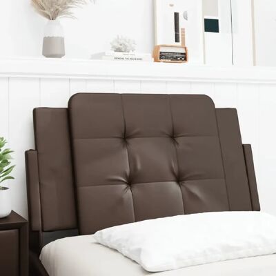 vidaXL Coussin de tête - Simili cuir - 90x3x48 cm - Publicité vidaXL Coussin de tête - Simili cuir - 90x3x48 cm - Publicité