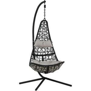 Chaise Suspendue Edinburgh de Venture Home - Noir - Mobilier d'extérieur résistant aux intempéries - Publicité Chaise Suspendue Edinburgh de Venture Home - Noir - Mobilier d'extérieur résistant aux intempéries - Publicité