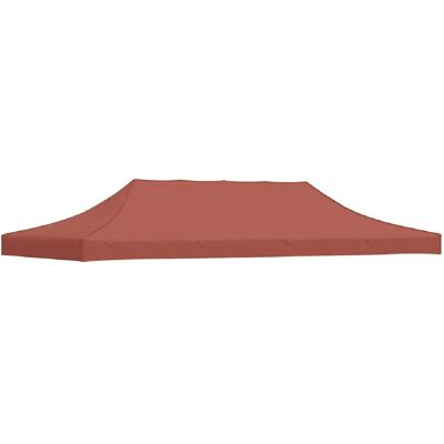 vidaXL Tente de fête Terracotta 6x3m Couverture de remplacement - Publicité vidaXL Tente de fête Terracotta 6x3m Couverture de remplacement - Publicité