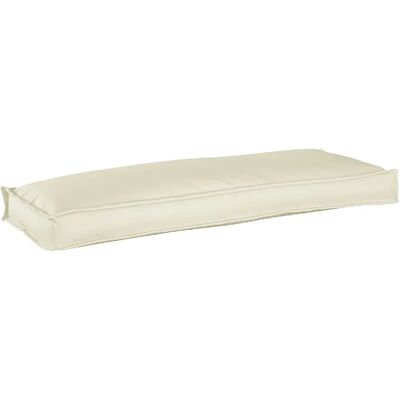 Coussin Crème pour Palettes Vidaxl 110x40x8 cm - Coussin - Publicité Coussin Crème pour Palettes Vidaxl 110x40x8 cm - Coussin - Publicité