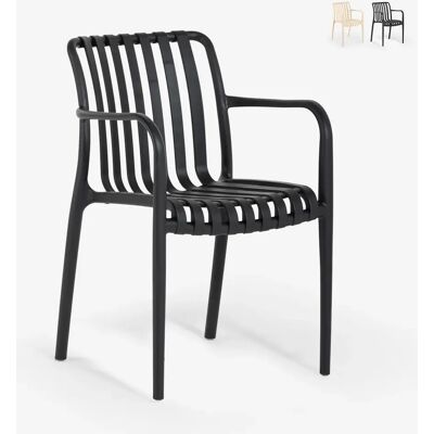 Ahd amazing home design chaise de jardin Simao - Noir - Publicité Ahd amazing home design chaise de jardin Simao - Noir - Publicité