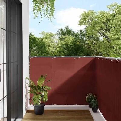 vidaXL Écran d'Intimité pour Balcon Terracotta 120x800 cm - Balkon-Sichtschutz - Publicité vidaXL Écran d'Intimité pour Balcon Terracotta 120x800 cm - Balkon-Sichtschutz - Publicité