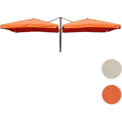 Housse pour parasol double en terracotta 3x3m - Résistant aux intempéries - Publicité Housse pour parasol double en terracotta 3x3m - Résistant aux intempéries - Publicité