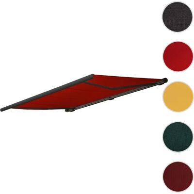MENDLER - T122 - 4x3m - Acrylique Bourgogne-Rouge - Awning cover replacement - Publicité MENDLER - T122 - 4x3m - Acrylique Bourgogne-Rouge - Awning cover replacement - Publicité