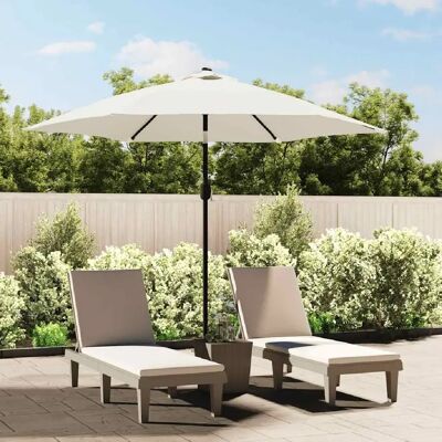 Tissu de remplacement vidaXL pour parasol extérieur sable blanc - Publicité Tissu de remplacement vidaXL pour parasol extérieur sable blanc - Publicité