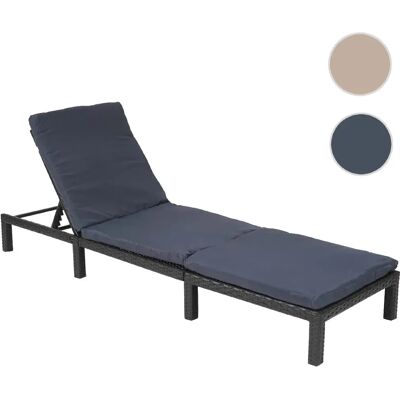 Chaise Longue Mendler HWC-A51 - Réglable & Résistante à l'eau - Publicité Chaise Longue Mendler HWC-A51 - Réglable & Résistante à l'eau - Publicité
