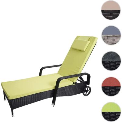 Mendler Carrara Chaise Longue en Polyrotin - Mobilier de Relax Extérieur - Publicité Mendler Carrara Chaise Longue en Polyrotin - Mobilier de Relax Extérieur - Publicité
