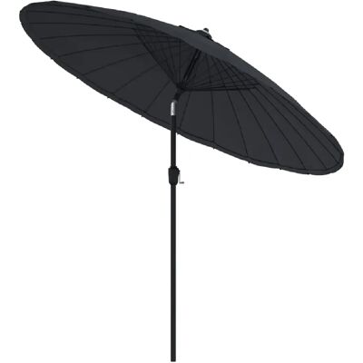 Helloshop26 Parasol carré de jardin - Noir - Publicité Helloshop26 Parasol carré de jardin - Noir - Publicité