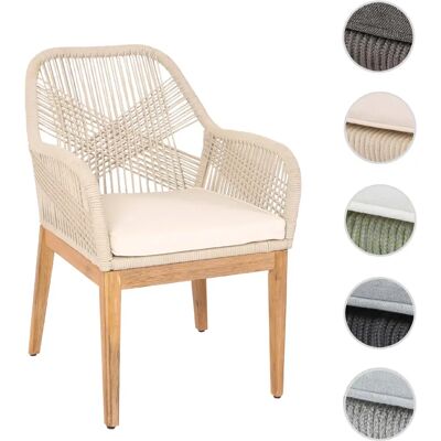 Mendler - Hwc-h56b - Bois d'acacia - Chaise de jardin - Publicité Mendler - Hwc-h56b - Bois d'acacia - Chaise de jardin - Publicité