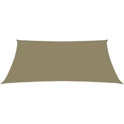 HelloShop26 - Oxford Parasol Rectangulaire Beige - Parasol - Publicité HelloShop26 - Oxford Parasol Rectangulaire Beige - Parasol - Publicité