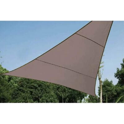 Perel Voile d'ombrage - Taupe - Publicité Perel Voile d'ombrage - Taupe - Publicité