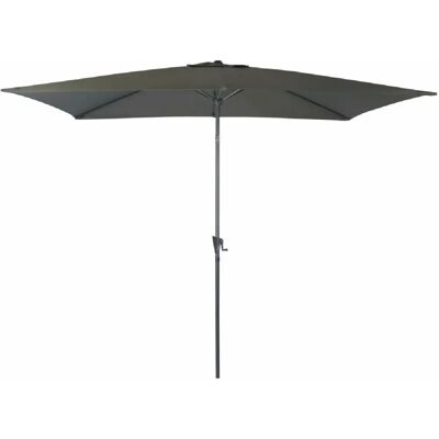 PERAGASHOP Parasol rectangulaire 3x2m gris - Jardin extérieur - Publicité PERAGASHOP Parasol rectangulaire 3x2m gris - Jardin extérieur - Publicité