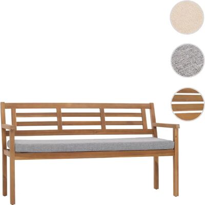 Mendler Banc de jardin en acacia - 3 places - Publicité Mendler Banc de jardin en acacia - 3 places - Publicité