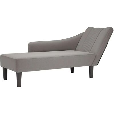 vidaXL Modèle 7198 Canapé Longue avec Bras Droit Tissu Taupe - Publicité vidaXL Modèle 7198 Canapé Longue avec Bras Droit Tissu Taupe - Publicité