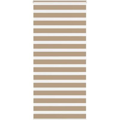 vidaXL Stores Zèbre - 105x200 cm - Polyester Marron - Stores - Publicité vidaXL Stores Zèbre - 105x200 cm - Polyester Marron - Stores - Publicité