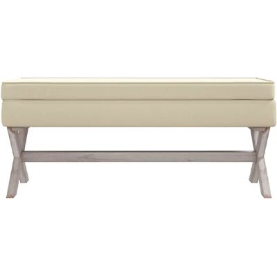 Helloshop26 Tabouret de rangement - Beige - Publicité Helloshop26 Tabouret de rangement - Beige - Publicité
