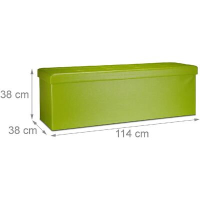 Helloshop26 Tabouret pliant - Vert - Publicité Helloshop26 Tabouret pliant - Vert - Publicité