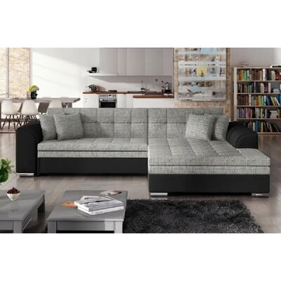 Venesetti Canapé d'angle convertible Soho - Gris foncé - Publicité Venesetti Canapé d'angle convertible Soho - Gris foncé - Publicité