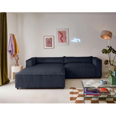 Lisa Design Ela - Velours Bleu - Publicité Lisa Design Ela - Velours Bleu - Publicité